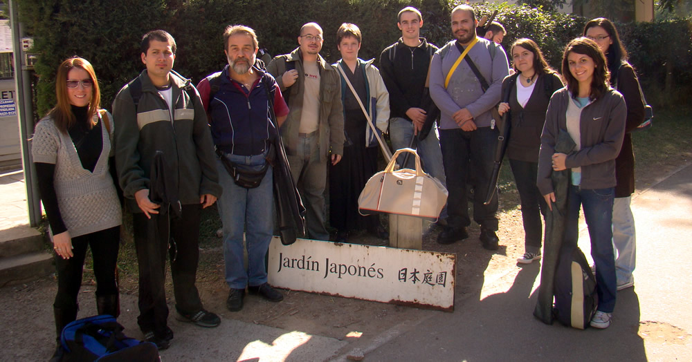 Exhibición en el Jardin Japones de Chikara Dojo | Budo Takai 2010