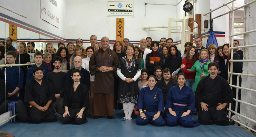 Meditación Zen y Gashuku en Chikara Dojo | Komei Juku Argentina

