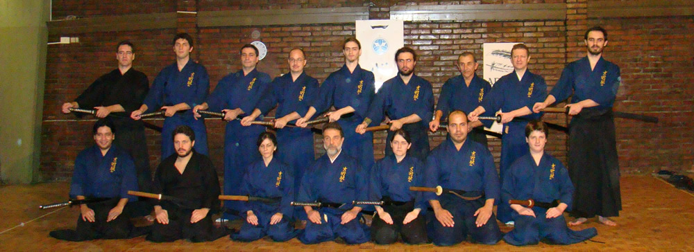 Exhibicion de esgrima samurai Chikara Dojo 2011